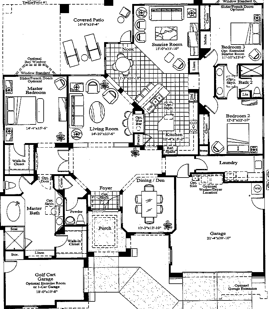 Siena Las Vegas Floor Plans Trieste and Florence series