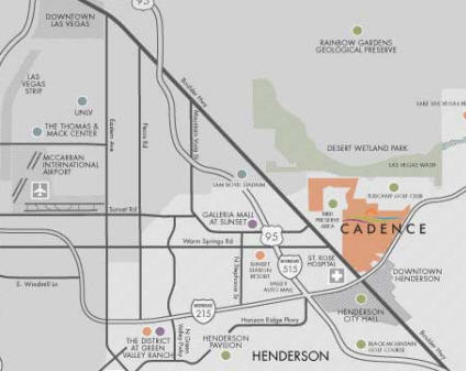 cadence henderson vegas las planned area community search