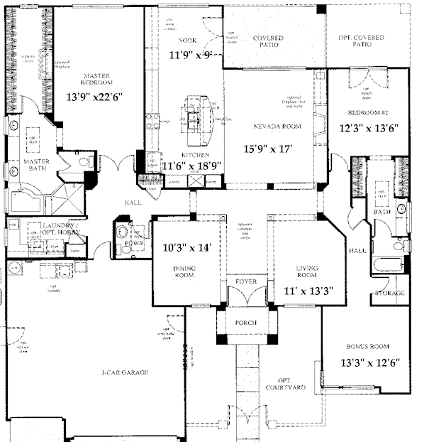 Sun City Anthem Floor Plans Monticello