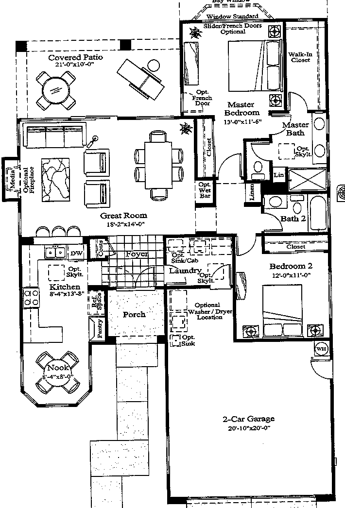 Siena Las Vegas Floor Plans Milan series Model 5120