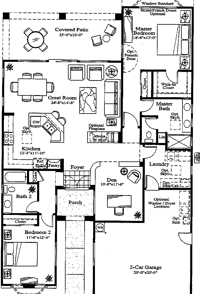 Siena Las Vegas Floor Plans Milan series Model 5130